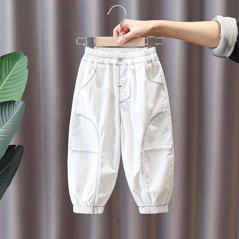 Children's Pants Spring and Autumn Children's Clothing Boys and Girls Overalls Casual Pants Korean Loose Trousers