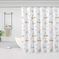 Bathroom Thickened Shower Curtain Cloth Waterproof and Mildew Proof Shower Curtain Bathroom Partition Curtain Curtain