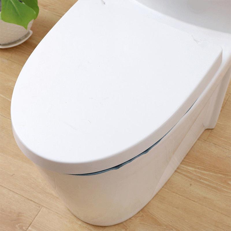 Toilet Seat Cover Toilet Cover Universal Zipper Waterproof and Warmth Four Seasons Universal Toilet Sticker