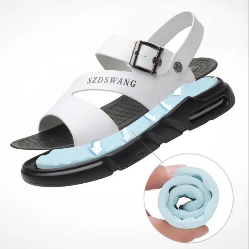 Summer Increased Air Cushion Men's Sandals Leisure Sports Comfortable Beach Sandals