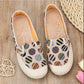 Cloth Shoes Women's Linen Retro Ethnic Style Flat Non-slip Breathable Lazy Shoes