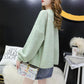 Short Knit Cardigan Jacket Spring and Autumn Sweet Style Jacket Loose Casual Sweater
