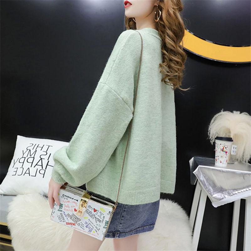 Short Knit Cardigan Jacket Spring and Autumn Sweet Style Jacket Loose Casual Sweater