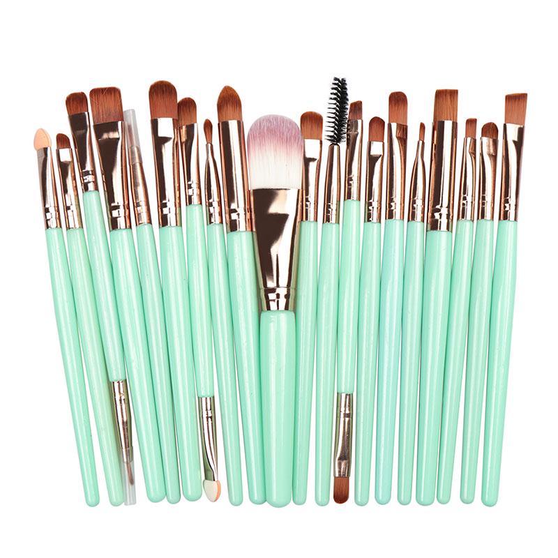 20PCS Makeup Brushes Fantasy Set Foundation Powder Eyeshadow Kits Gradient Color Makeup Brush Set