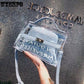 Women's bag trend transparent package fashion Joker bag shoulder bag simple Messenger bag