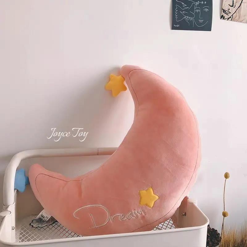 Ins Nordic Style Plush Toy Super Soft Rainbow Pillow Creative Pillow Office Moon Bay Window Birthday Gift