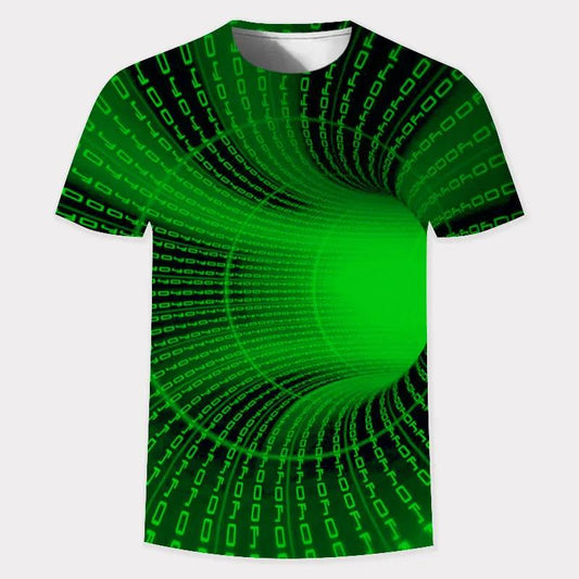 3D Printed T-shirt Personality Pullover Youth Fashion Half Sleeve Tees Casual and Comfortable Shirt Trend Clothing