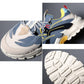 Dorky Dad Shoes Men Casual Shoes Breathable Sneakers for Men Jogging Walking Shoes Daddy Shoes