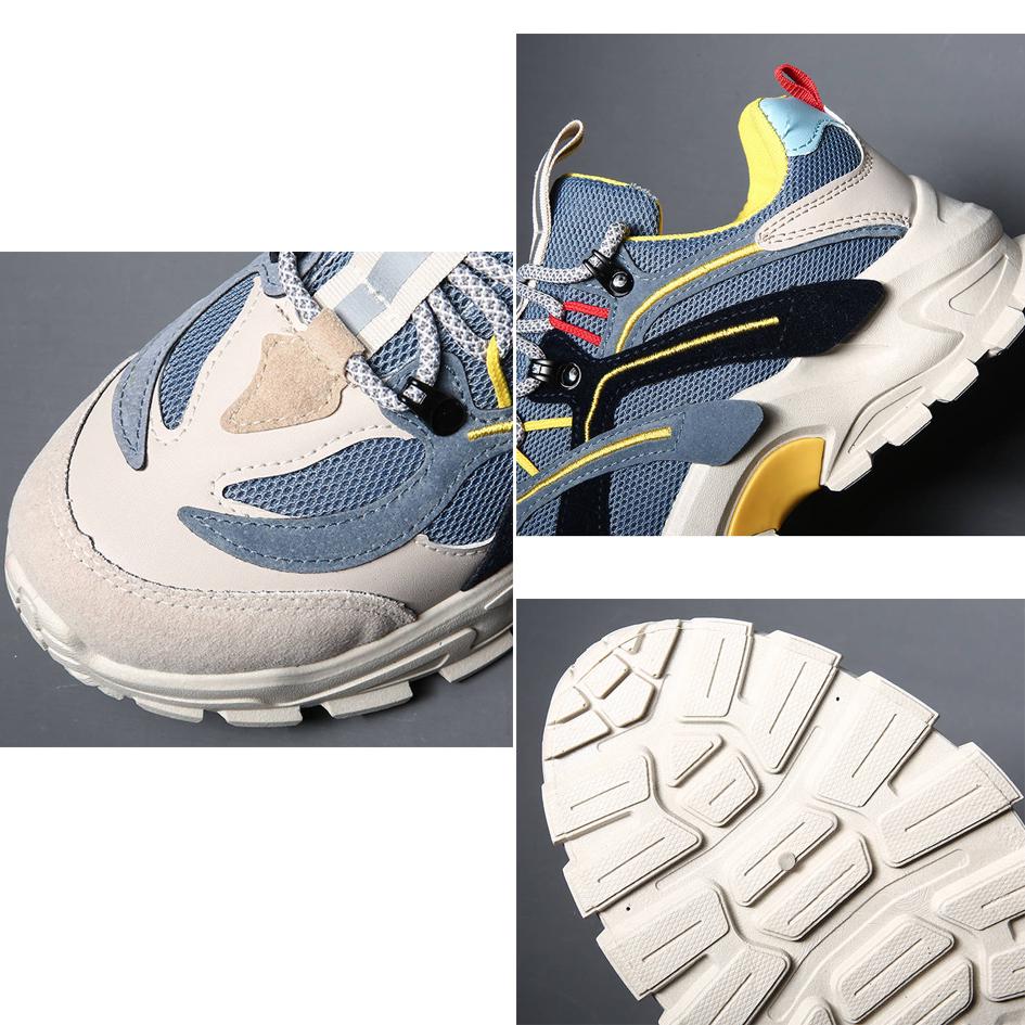 Dorky Dad Shoes Men Casual Shoes Breathable Sneakers for Men Jogging Walking Shoes Daddy Shoes