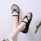 Female Summer Student Sandals Korean Fashion Outer Wear Non-slip Flat Shoes Small Fresh Roman Beach Shoes