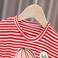 Girls' Summer Clothes Girls' Short-sleeved Suit Summer Kids Clothes Two-piece Children's Clothes