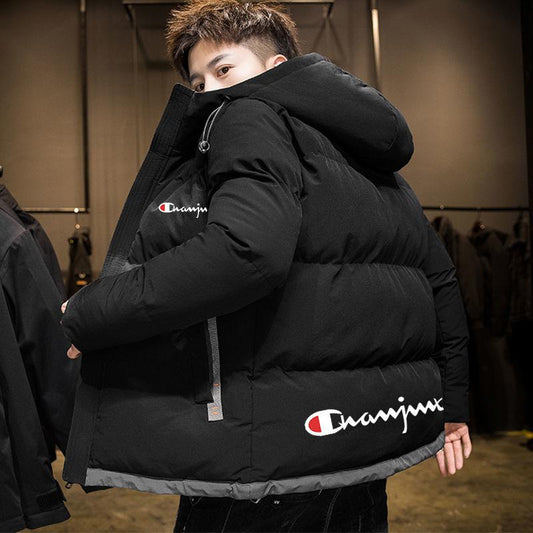 Men's Winter Jacket Trend Warmth Padded Jacket Thick Plus Size Down Padded Jacket Winter Padded Jacket