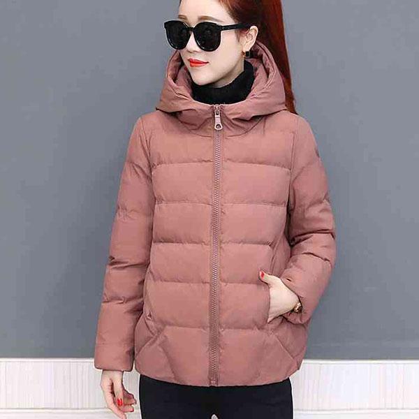 Winter Bubble Coat Women Solid Oversized Short Jacket Female Hooded  Padded Jacket Parkas Mujer