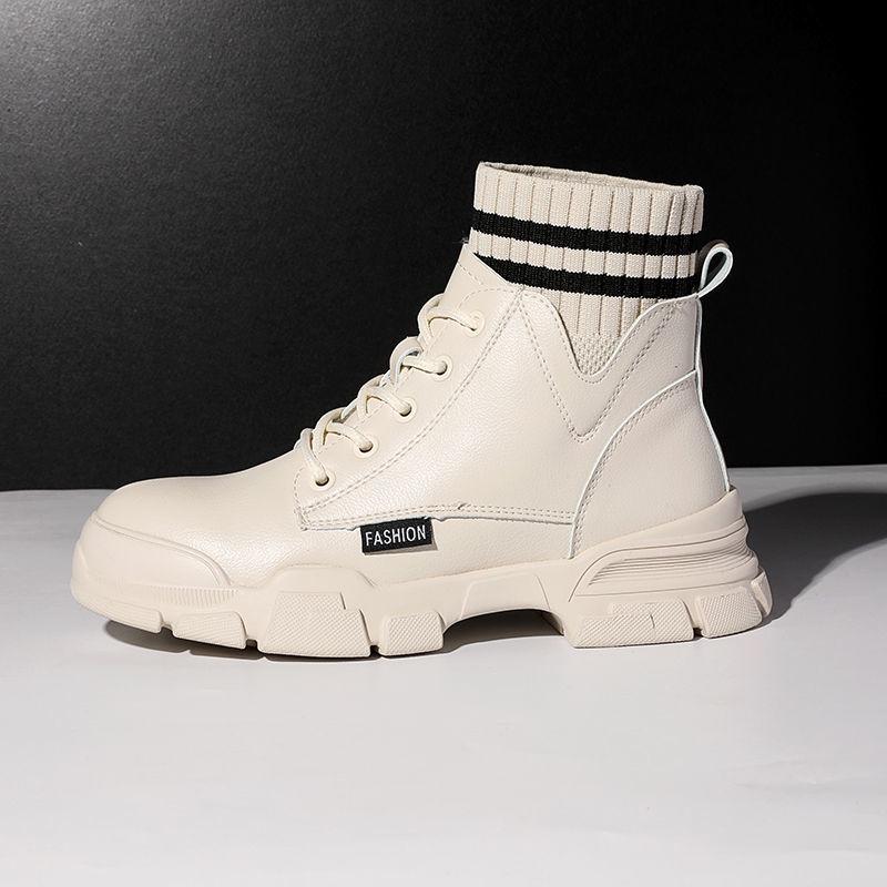 Autumn Female Martin Boots Shoes Korean Style All-match British Style Short Boots