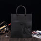 Business Briefcase Men Vintage Large Capacity Leather Wearable handbag Crossbody Bags Shoulder Bag