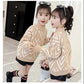 Autumn and Winter Thickened Children's Sweater Round Neck Knit Sweater Slim Long-sleeved Bottoming Shirt Little Girl Fashion Coat