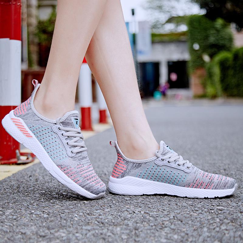 Cushion Running Shoes for Women Breathable Sneakers Non Slip Damping Jogging Men's Sport Shoes Plus Size Female Trainers Couple Sneakers