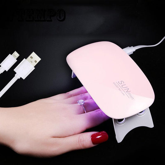 Nail Lamp Led Phototherapy USB Machine Nail Polish Glue Baking Lamp For Curing Nail
