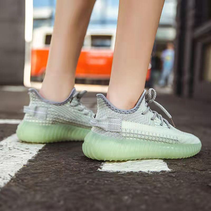 Women's Luminous Mesh Sneakers Spring Summer Breathable Mesh Shoes Students All-match Running Shoes Ladies Sneakers Casual Shoes