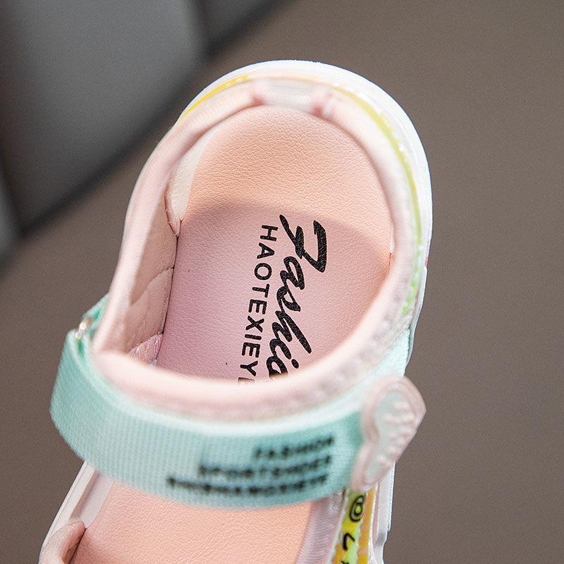 Girls' Breathable Beach Sandals Non-slip Summer 3-12 Years Old Children's All-match Fashionable Student Shoes