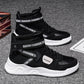 Men's Inner Heightening Martin Boots Men's High Top Casual Shoes Men's Deodorant Shoes