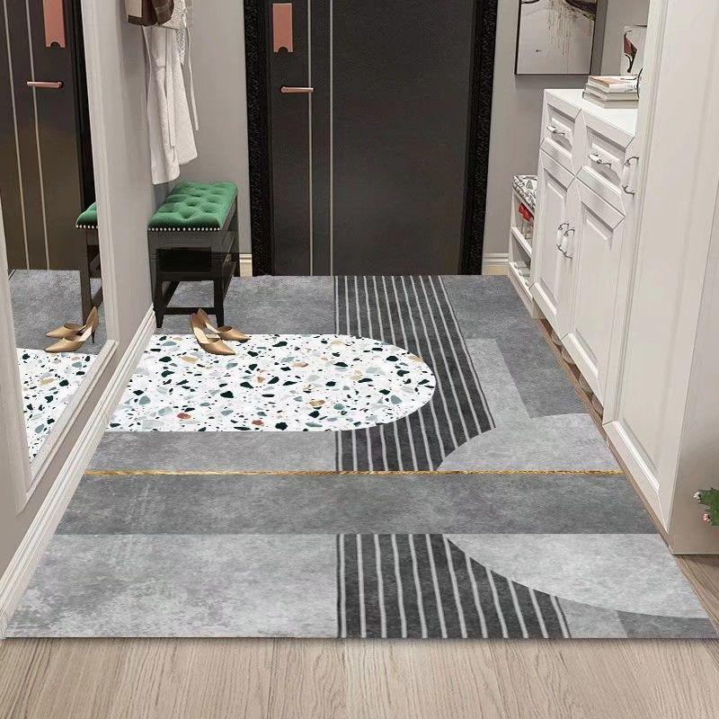 Door-to-door Light Luxury Door Mat Living Room Large Carpet Coffee Table Mat Kitchen Bathroom Anti-slip Carpet Bedside Mat