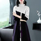 Turtleneck Knitted Dress Women Over The Knee Autumn and Winter Plus Size Loose Mid-length Waist Long-sleeved Bottoming Sweater Dress