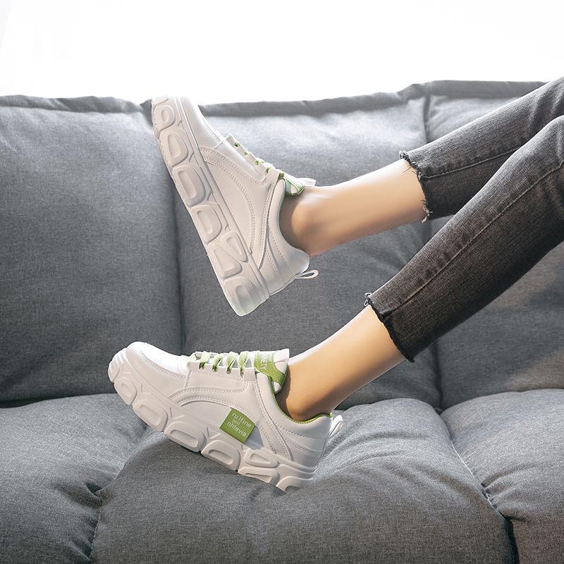 White Sneakers Women Shoes Chunky Sneakers Shoes Woman Tenis Feminino Breathable Mesh Dad Shoes