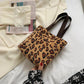 Spring and Summer All-match Leopard Zebra Student Outing Canvas Bag Tote Bag Mobile Phone Cloth Bag Handbag Female