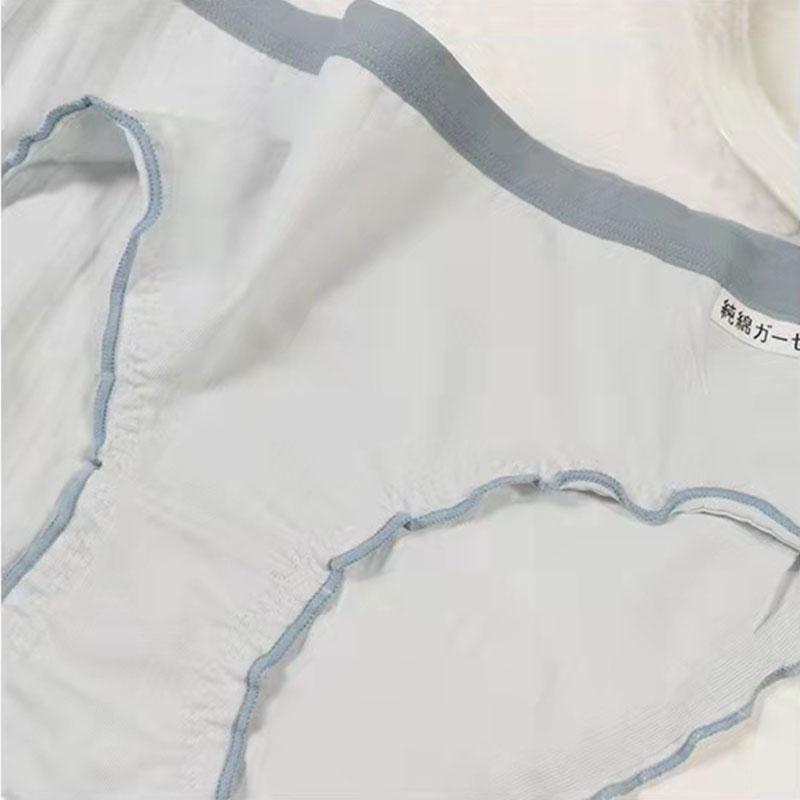 3PCS Cute Girls Underwear Girls Students Cotton Antibacterial Low Waist Panties Japanese Simple Briefs Girl Panty Models
