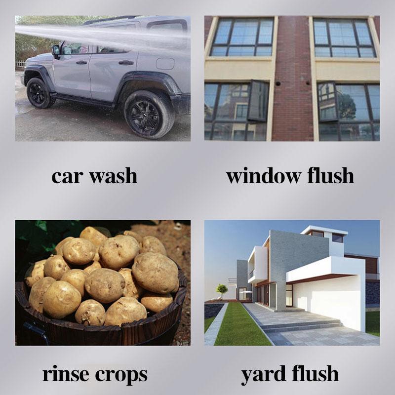 138VF Luxury High Pressure Water Gun Set Wireless Garden Spraying Machine Car Washer Cleaning Artifact with Tool Box