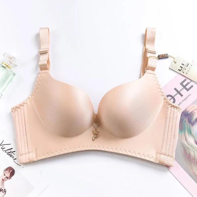 Seamless Push Up Bra for Women Gathered Wire Free Brassiere Solid Sexy Bras Plus Size Bralette Female Lingerie Underwear New