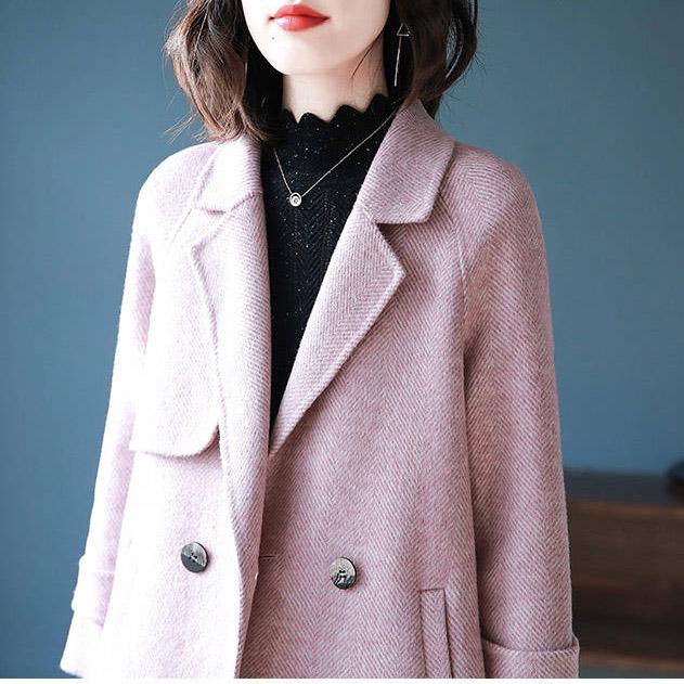 Jacket Autumn Winter Women Wool Coat Women's Wool Jacket Ladies Woolen Coat Winter Overcoat