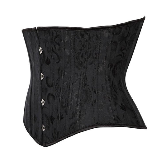 Corset Dobby Waist Trainer Cincher Bustier Top Corselet Sexy Lacing-up Slimming Underwear Lingerie