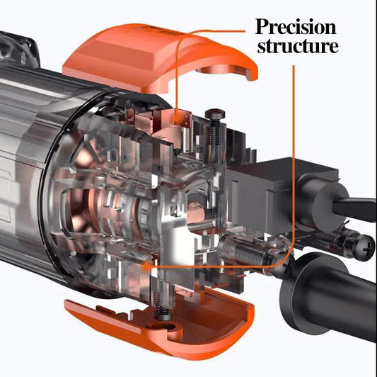2680W Powerful Electric Angle Grinder Deluxe Set Corded Polishing Cutter 4m Line Handheld Power Tool