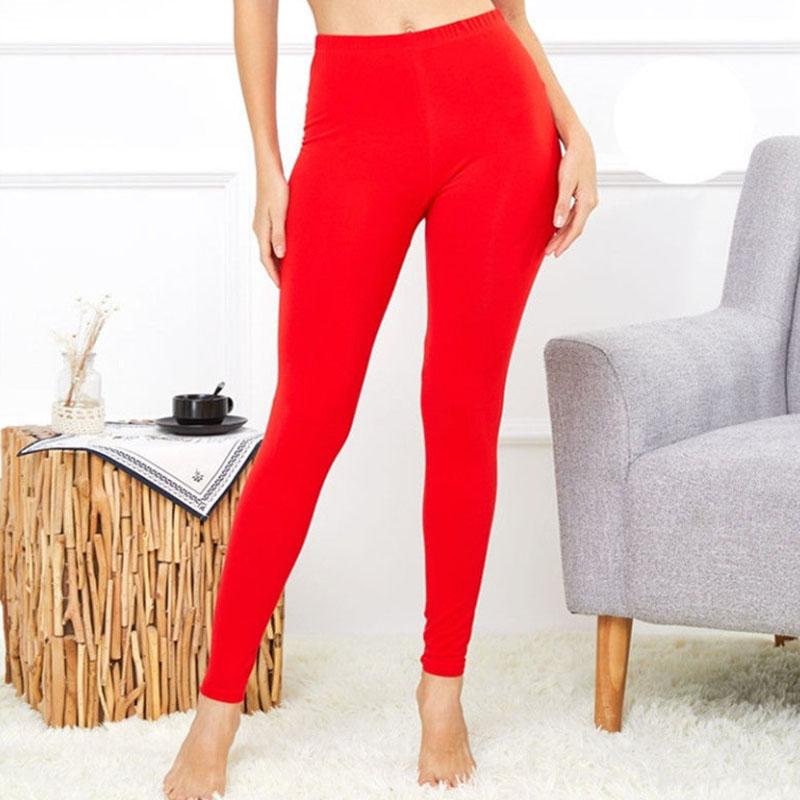 Plus Velvet Long Trousers Women's Inner Wear Autumn and Winter Leggings Women's All-match Tight-fitting Warm Pants
