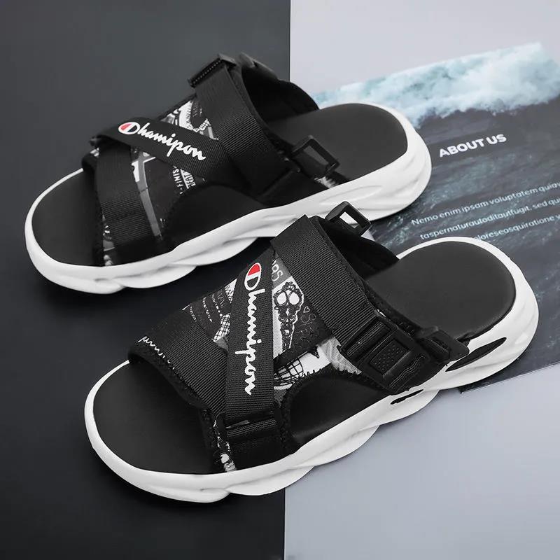 Summer Men's Breathable Sandals Men's Non-slip Dual Purpose Sandals Beach Shoes