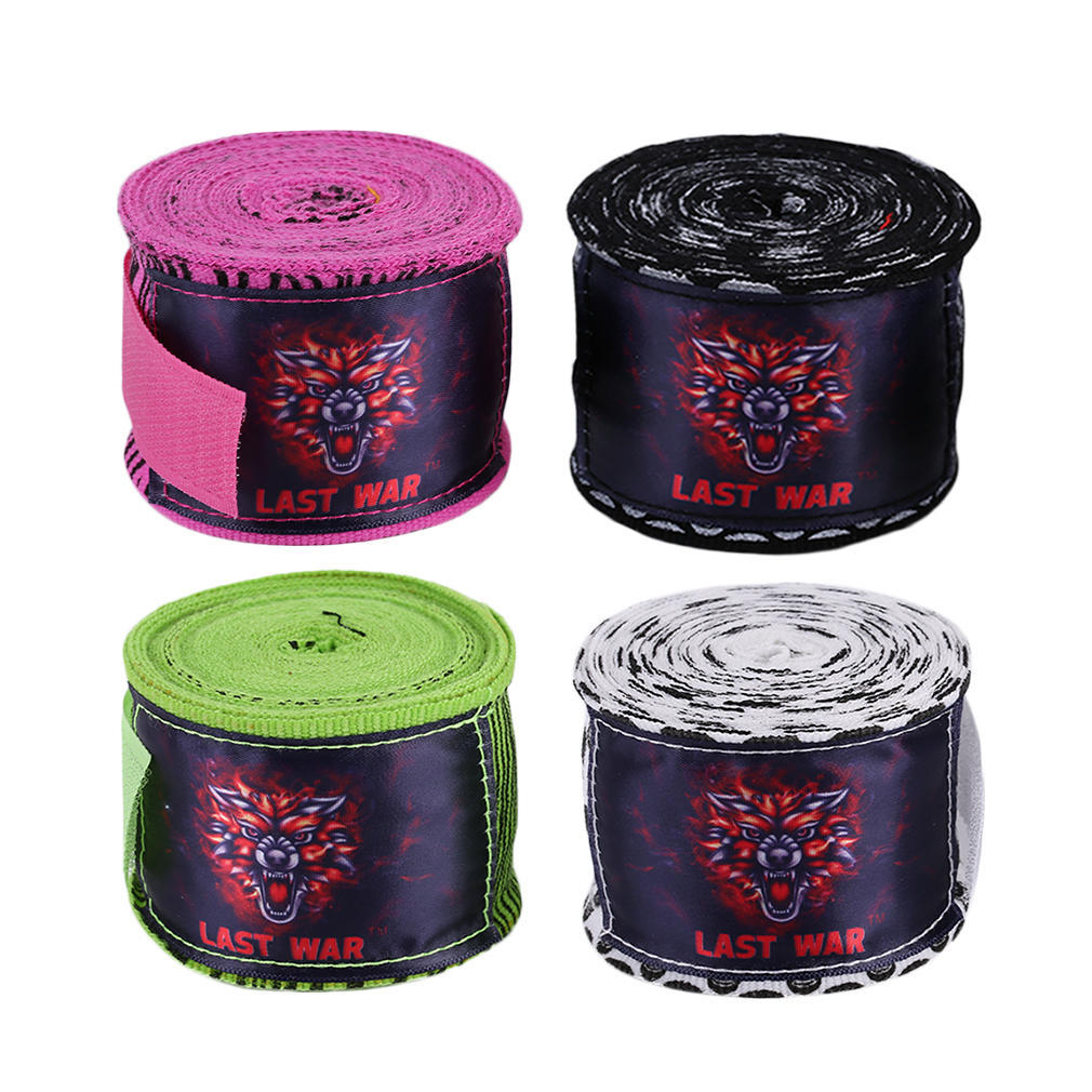 Printing Style Sports Boxing Gloves Strap Sanda Muay Thai Boxing Bandage