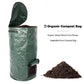 Compost Bag Homemade Organic Ferment PE Compost Bag Kitchen Waste Disposal Garden Accessories