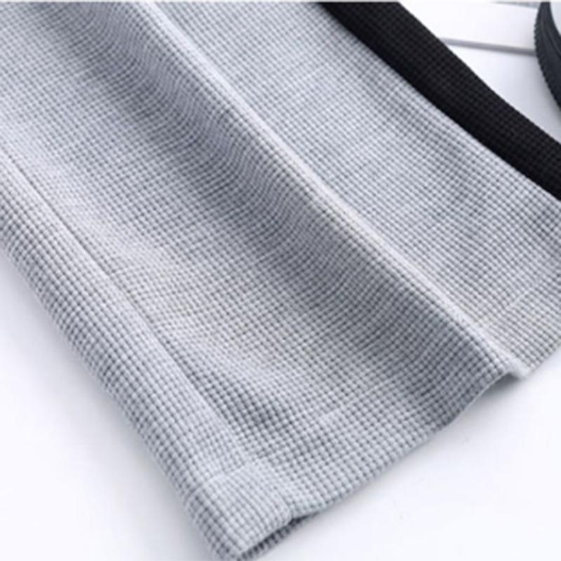 Wide Leg Pants Women's High Waist Casual Sweatpants Spring and Autumn Straight Pants Waffle Loose Sweatpants