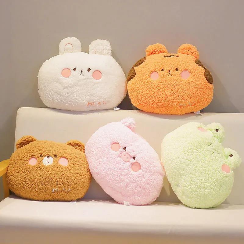 Cute Animal Pillow Cushion Bedside Pillow Back Student Dormitory Girls Bedroom Sofa Pillow