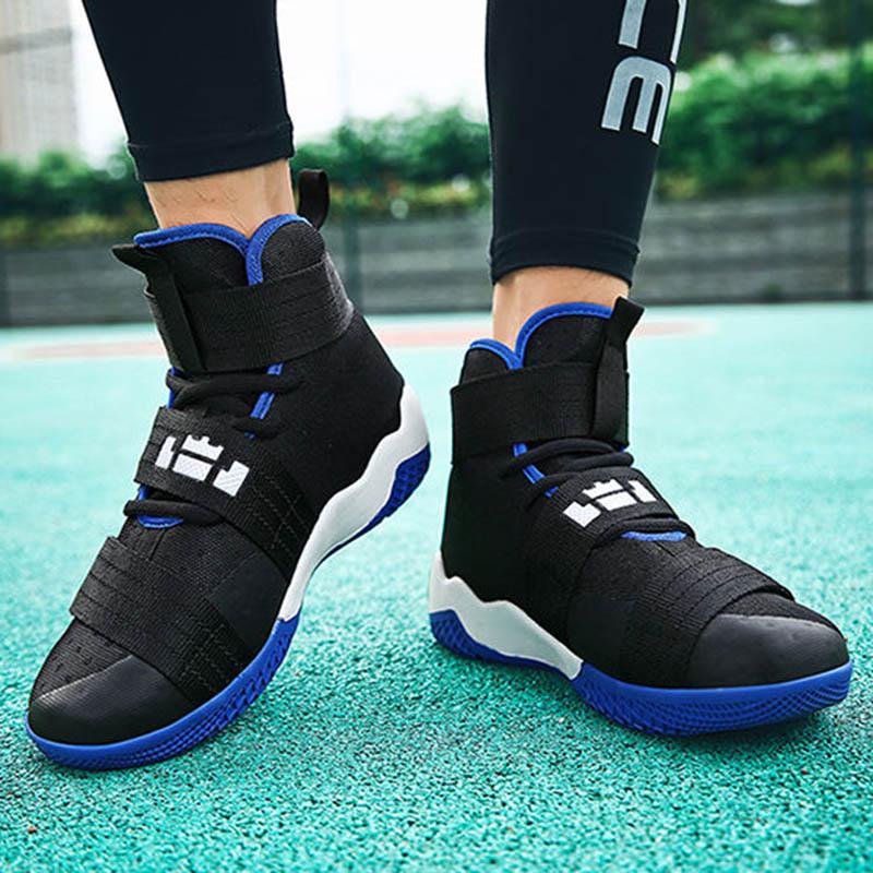 Men Graffiti Sneakers Basketball Shoes Non-slip Lightweight Breathable Running Shoes Tactical Boots