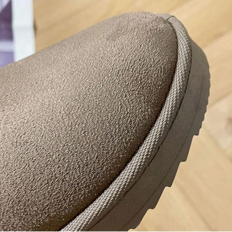 Frosted Cute Snow Cotton Boots Women Plus Velvet Thick Waterproof Winter All-match Warm Bread Cotton Shoes