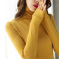 High-neck Women's Bottoming Shirt Autumn and Winter High-quality Core-spun Yarn Sweater Trendy Fashion Knit Sweater Sexy Slim Women's Top