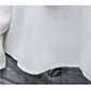Spring and Summer Tied Wide Loose Long-sleeved Bow-knot Shirt Female Design Sense Niche Chiffon Shirt Top Trumpet Sleeve Bow Neckline Lady