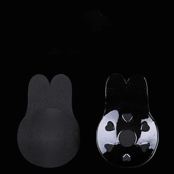 Rabbit Ear Silicone Nipple Anti-bump on Chest Stickers Female Anti-sagging Invisible Thin Breathable