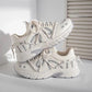 Korean Version of The Thick-soled White Shoes Female Autumn and Winter New All-match Girl Shoes Niche Casual Sports Shoes Sneakers Trend