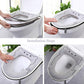 Household Toilet Seat Cushion Zipper Soft Skin-friendly Four Seasons Universal Waterproof Toilet Seat Cartoon Cute Toilet Cover Thick and Washable