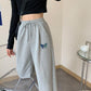 Gray Sweatpants Women Loose and Thin Wild Harlan Casual Pants Autumn Korean Students High-waisted Trousers