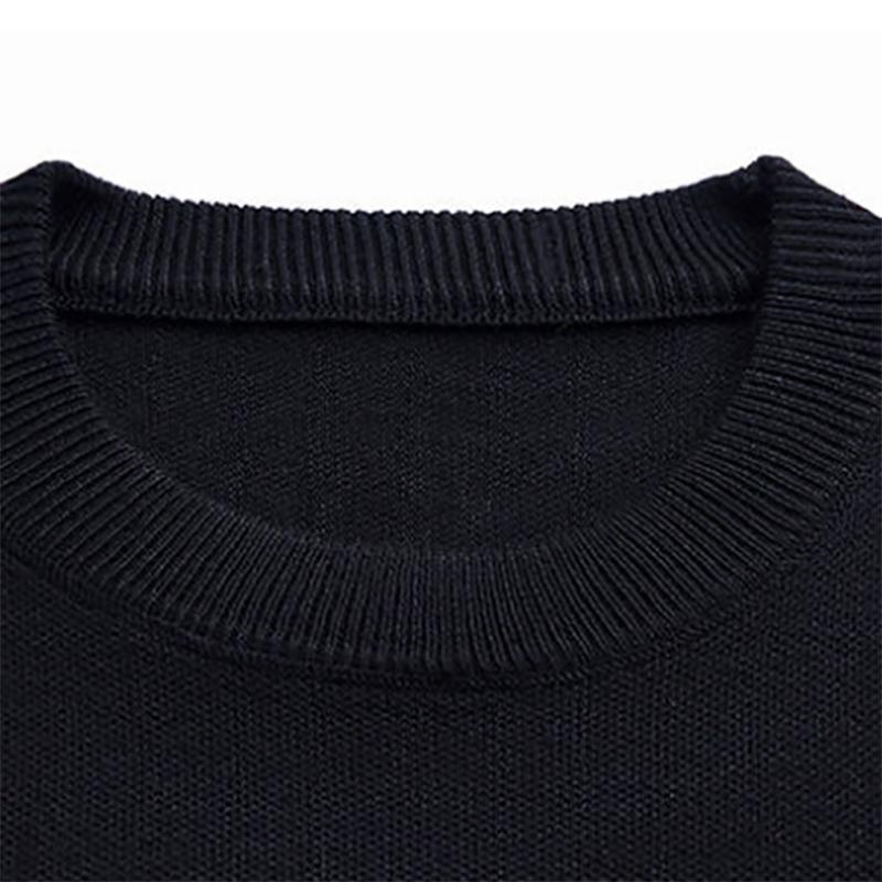 Men's  Sweater Autumn and Winter Korean Personality Sweatershirts Men's Bottoming Knitwear Sweater